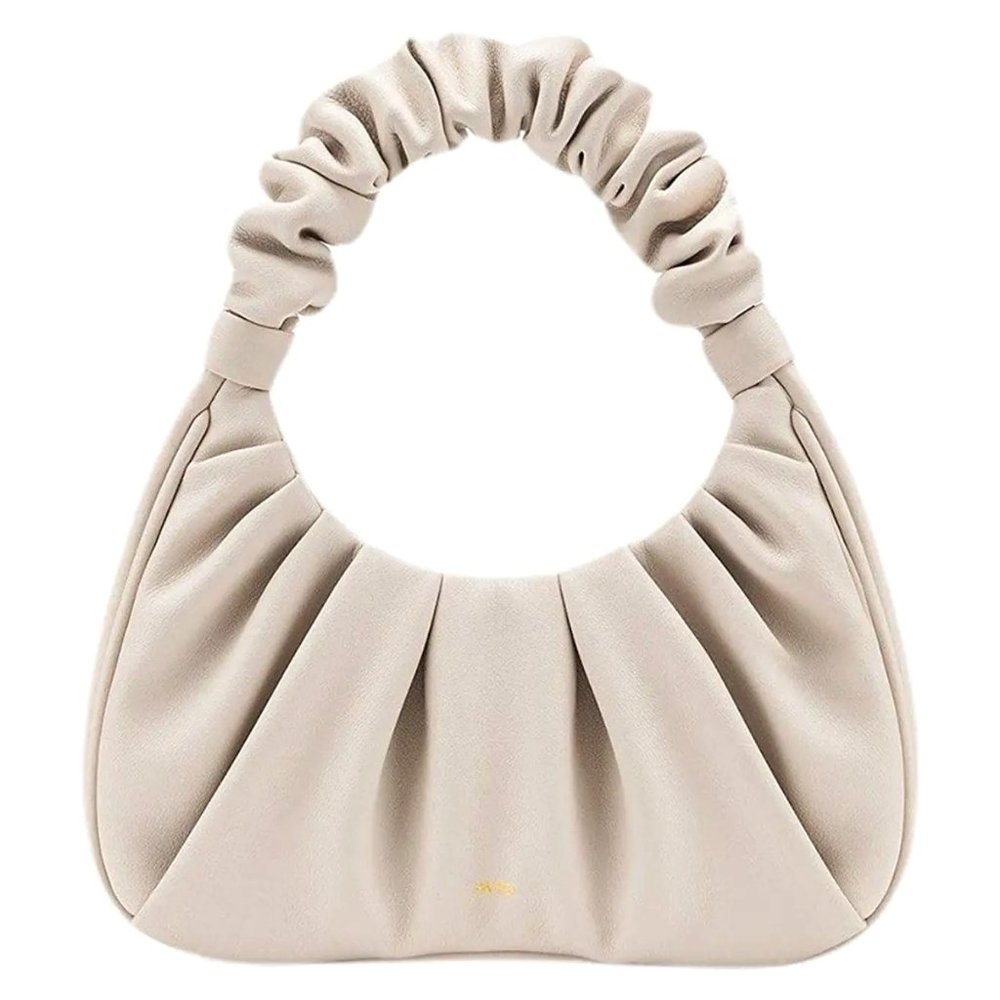 JW PEI Gabbi Ruched Hobo Handbag - Ivory